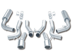 Borla - Borla 96-02 Viper GTS/R/T-10 Coupe/Convertible 2dr w/ 2.5in Inlets SS Catback Exhaust System - Demon Performance