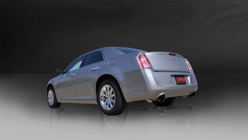 CORSA Performance - Corsa 05-10 Dodge Charger R/T 5.7L V8 Black Xtreme Cat-Back Exhaust - Demon Performance