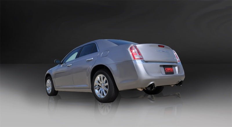 CORSA Performance - Corsa 11-13 Chrysler 300 R/T 5.7L V8 Black Xtreme Cat-Back Exhaust - Demon Performance