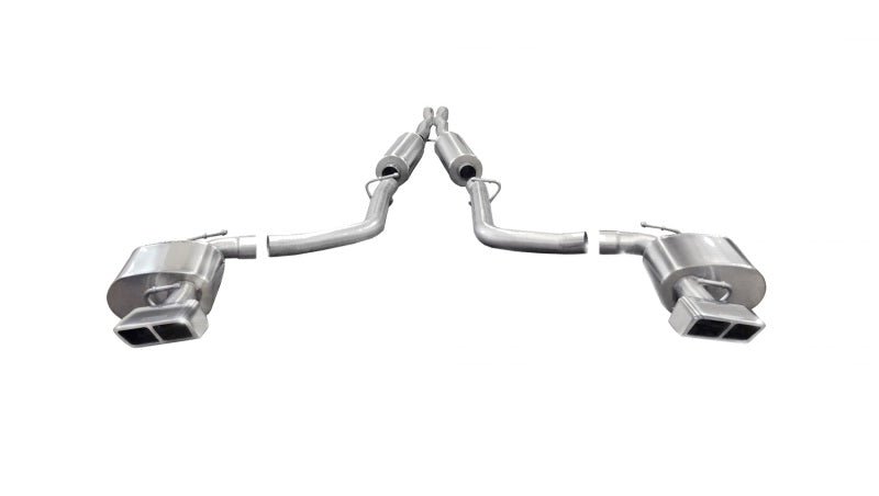 CORSA Performance - Corsa 11-13 Dodge Challenger SRT-8 6.4L V8 Manual Polished Xtreme Cat-Back Exhaust - Demon Performance
