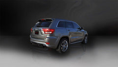 CORSA Performance - Corsa 12-14 Jeep Grand Cherokee 6.4L V8 Black Sport Cat-Back Exhaust - Demon Performance