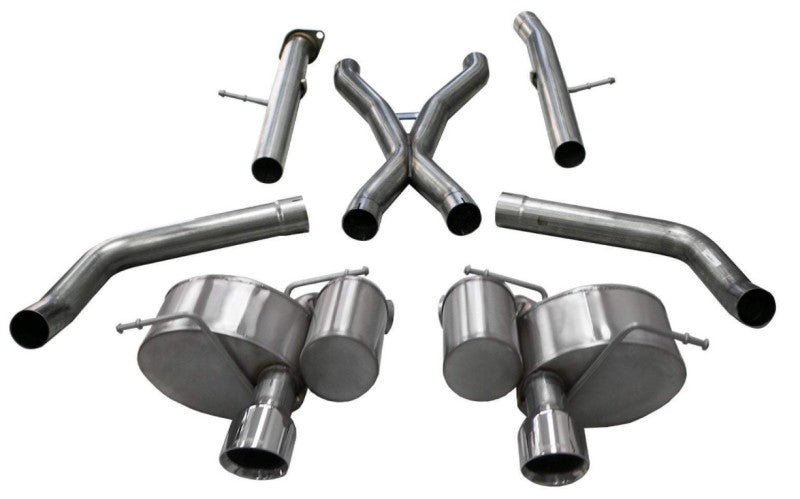 CORSA Performance - Corsa 12-20 Jeep Grand Cherokee SRT 2.75in Dual Rear Xtreme Cat-Back Exhaust - Demon Performance