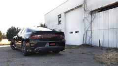 CORSA Performance - Corsa 15-16 Dodge Charger SRT / Scat Pack / R/T 6.4L Black Sport Cat-Back Exhaust - Demon Performance