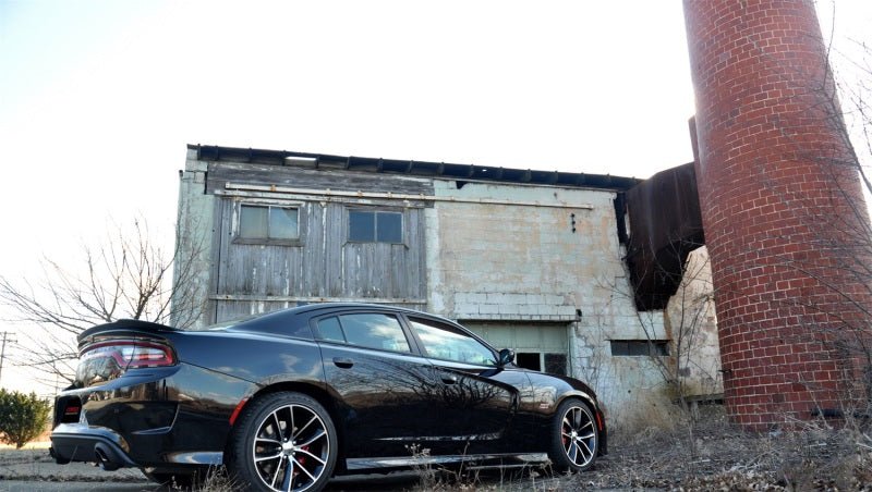 CORSA Performance - Corsa 15-16 Dodge Charger SRT/Scat Pack/R/T 6.4L Black Xtreme Cat-Back Exhaust - Demon Performance