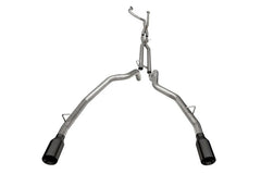 CORSA Performance - Corsa 21-22 Dodge Ram TRX Crew Cab Baja Catback Exhaust Dual Rear Black Tip - Demon Performance