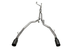CORSA Performance - Corsa 21-22 Dodge Ram TRX Crew Cab Baja Catback Exhaust Dual Rear Black Tip - Demon Performance