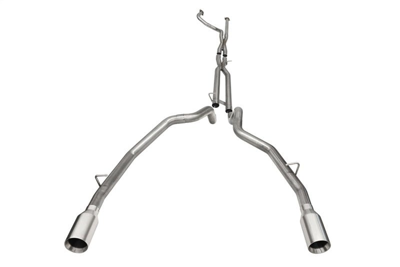 CORSA Performance - Corsa 21-22 Dodge Ram TRX Crew Cab Baja Catback Exhaust Dual Rear Satin Tip - Demon Performance