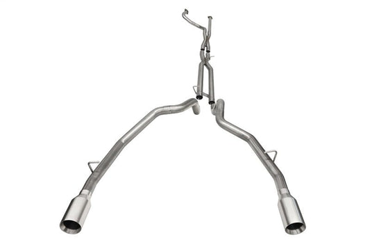 CORSA Performance - Corsa 21-22 Dodge Ram TRX Crew Cab Baja Catback Exhaust Dual Rear Satin Tip - Demon Performance