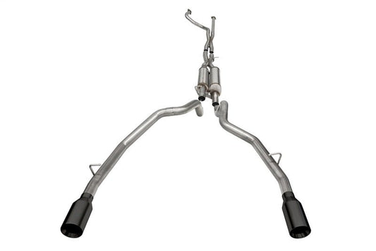 CORSA Performance - Corsa 21-22 Dodge Ram TRX Crew Cab Xtreme Catback Exhaust Dual Rear Black Tip - Demon Performance
