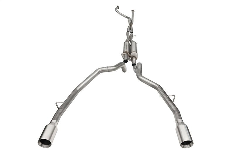 CORSA Performance - Corsa 21-22 Dodge Ram TRX Crew Cab Xtreme Catback Exhaust Dual Rear Satin Tip - Demon Performance