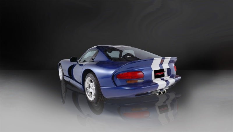 CORSA Performance - Corsa 96-02 Dodge Viper GTS 8.0L V10 Polished Sport Cat-Back Exhaust w/ 2.5in Inlet - Demon Performance