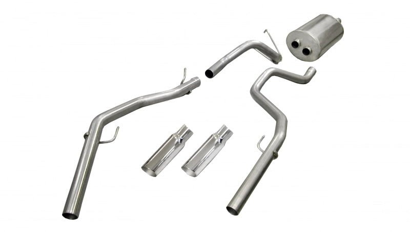 CORSA Performance - Corsa/dB 09-14 Dodge Ram Quad Cab/Short Bed 1500 4.7L V8 Polished Sport Cat-Back Exhaust - Demon Performance