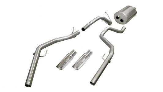 CORSA Performance - Corsa/dB 09-14 Dodge Ram Quad Cab/Short Bed 1500 4.7L V8 Polished Sport Cat-Back Exhaust - Demon Performance