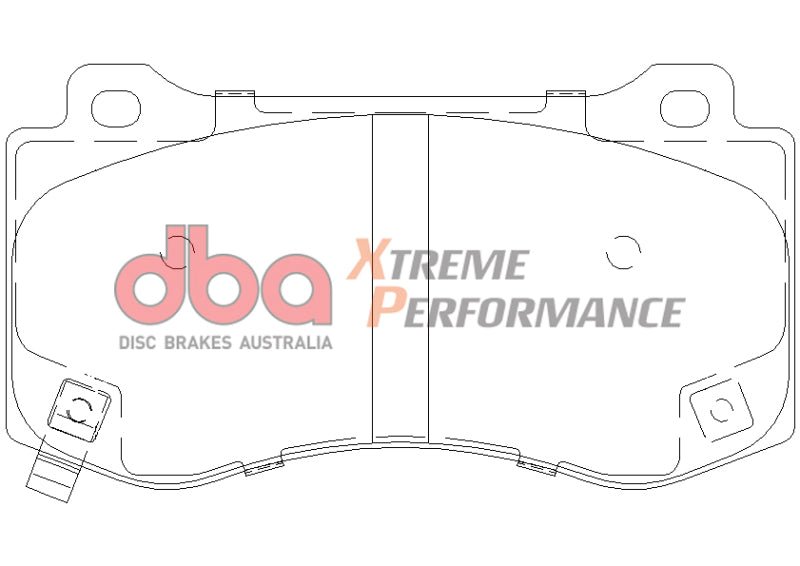 DBA - DBA 06-07 Dodge Magnum SRT8 / 06-09 Challenger SRT8 XP650 Front Brake Pads - Demon Performance