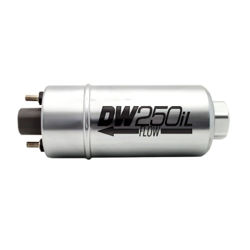 DeatschWerks - DeatschWerks 250LPH In-Line External Fuel Pump (No Bracket) - Demon Performance