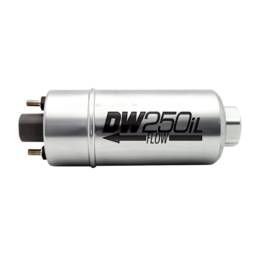 DeatschWerks - DeatschWerks 250LPH In-Line External Fuel Pump (No Bracket) - Demon Performance