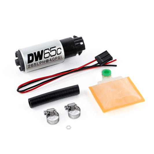 DeatschWerks - DeatschWerks 265 LPH Compact In-Tank Fuel Pump w/ Clips & Universal Install Kit - Demon Performance