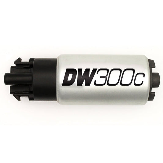 DeatschWerks - DeatschWerks 340lph DW300C Compact Fuel Pump w/ Mounting Clips - Demon Performance