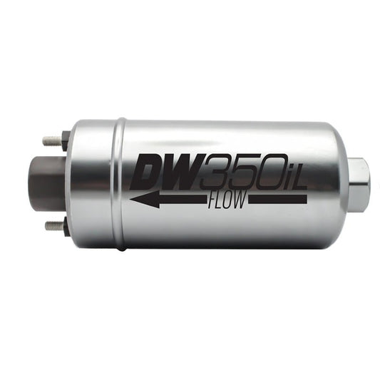 DeatschWerks - DeatschWerks 350 LPH DW350iL In-Line External Fuel Pump (No Bracket) - Demon Performance