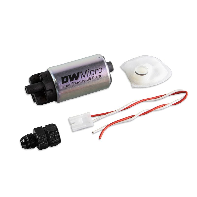 DeatschWerks - DeatschWerks DW Micro Series -6AN 210lph Low Pressure Lift Fuel Pump - Demon Performance