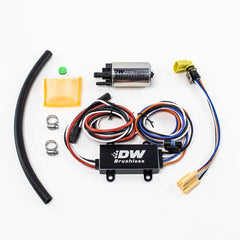 DeatschWerks - DeatschWerks DW440 440lph Brushless Fuel Pump w/ Dual Speed Controller - Demon Performance