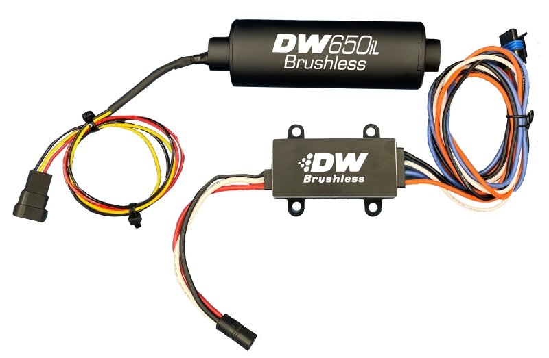 DeatschWerks - DeatschWerks DW650iL Series 650LPH In-Line External Fuel Pump w/ PWM Controller - Demon Performance
