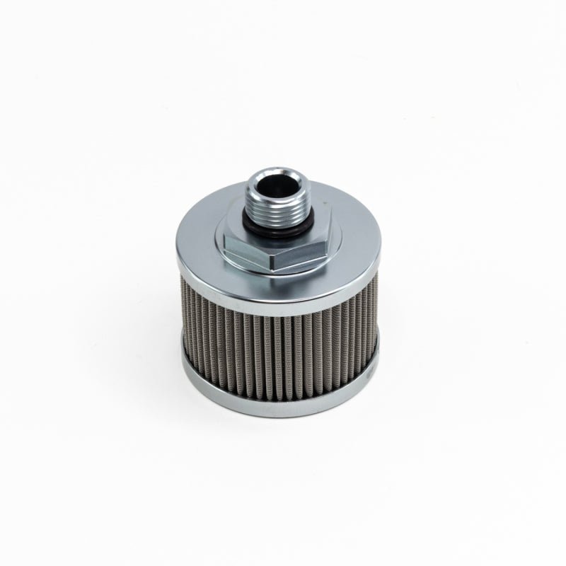 DeatschWerks - DeatschWerks Stainless Steel 8AN 100 Micron Universal Fuel Pump Pre-Filter - Demon Performance