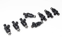 DeatschWerks - DeatschWerks Universal 1200cc Low Impedance 14mm Upper Injector - Set of 8 - Demon Performance