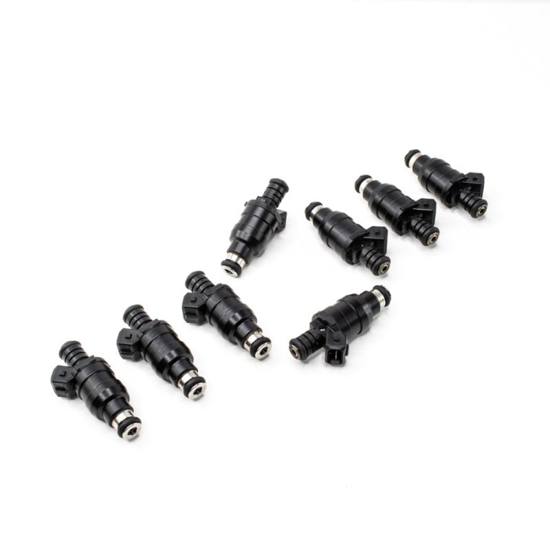 DeatschWerks - DeatschWerks Universal 1200cc Low Impedance 14mm Upper Injector - Set of 8 - Demon Performance