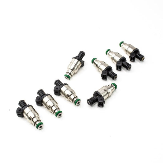 DeatschWerks - DeatschWerks Universal 1800cc Low Impedance 14mm Upper Injector - Set of 8 - Demon Performance
