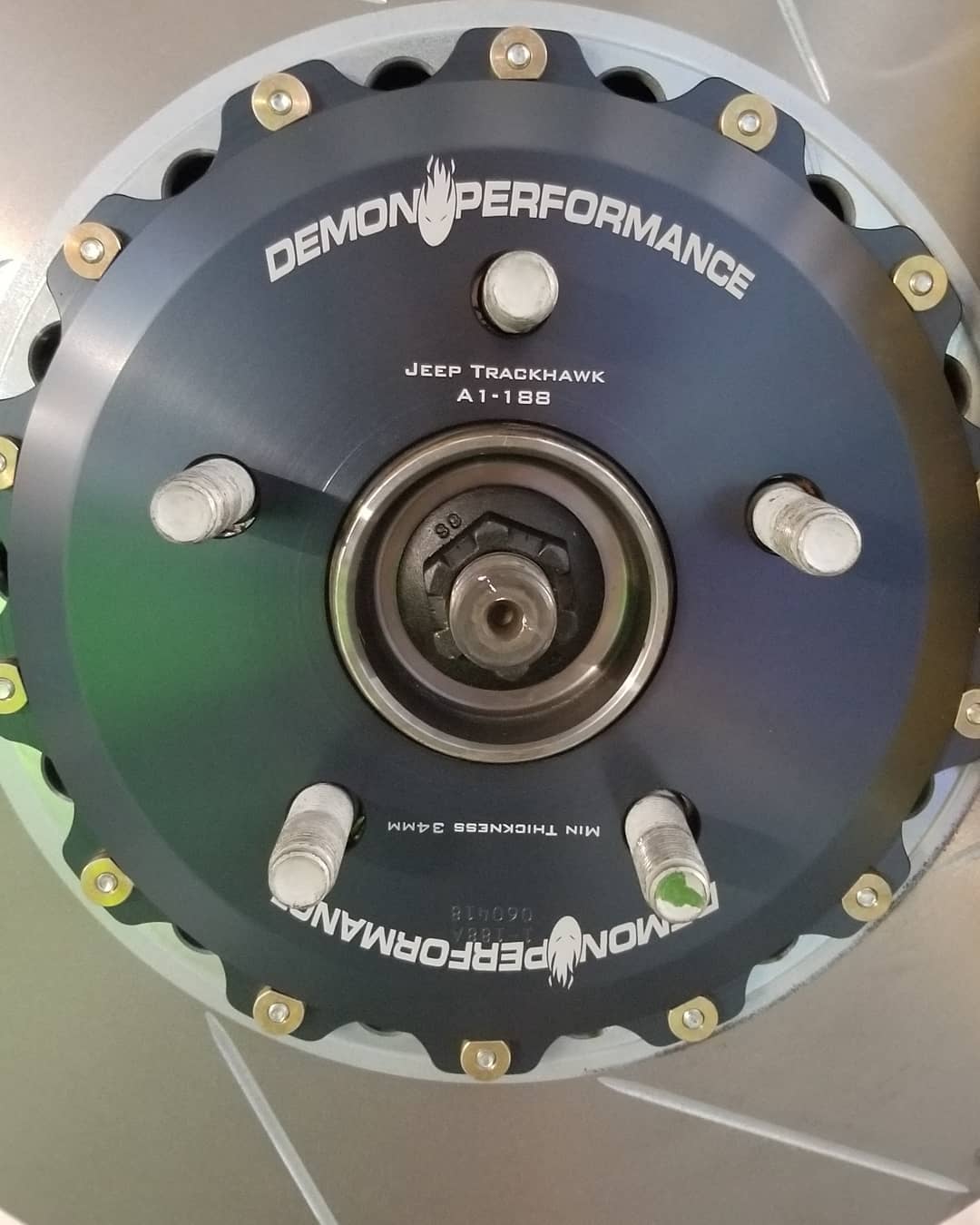 Demon Performance - Demon Performance Lightweight Front 2-Peice Rotor TrackHawk / Durango Hellcat - Demon Performance