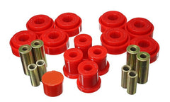 Energy Suspension - Energy Suspension Chrysler Red Front End Control Arm Bushing Set - Demon Performance