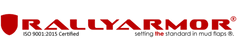 Rally Armor 16-22 Dodge Durango GT / RT / SRT / SXT Black UR Mud Flap White Logo