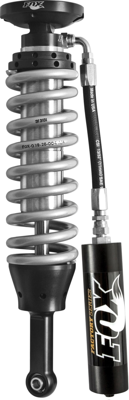 FOX - Fox 14+ Dodge 1500 Diesel 4WD 2.5 Factory Series 5.7in. R/R Coilover Shock Set / 0-2in. Lift - Black - Demon Performance