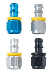 Fragola - Fragola -6AN Push-Lite End x 3/8 NPT - Black - Demon Performance