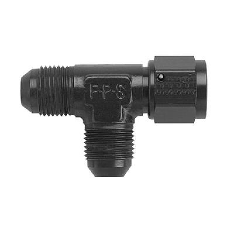 Fragola - Fragola -6AN T Female Swivel On Run - Black - Demon Performance