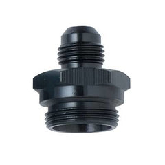 Fragola - Fragola -6AN x 7/8-20 Male Adapter-Dual Feed - Black - Demon Performance