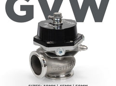 Garrett - Garrett GVW-45 45mm Wastegate Kit - Black - Demon Performance