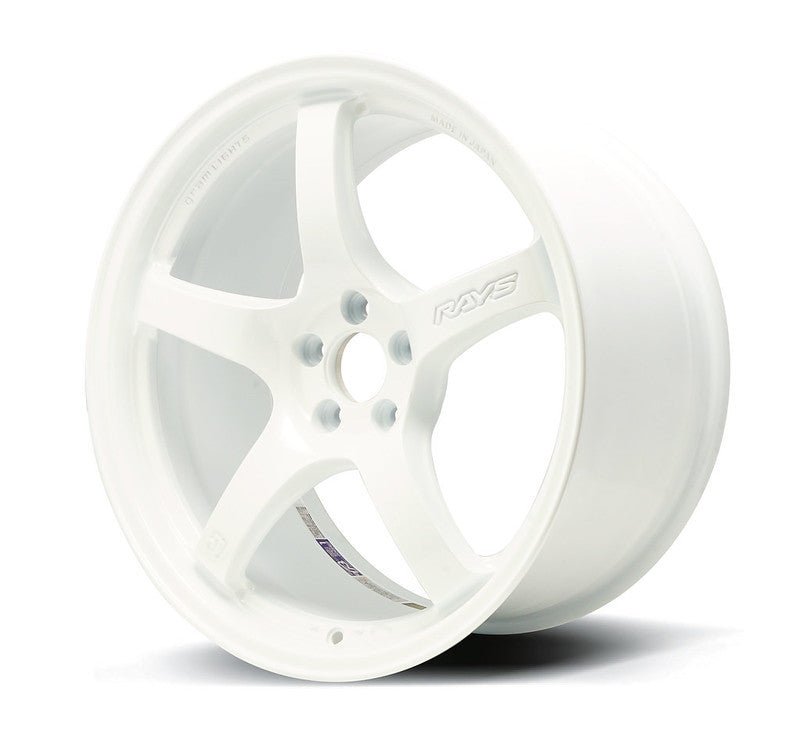 Gram Lights - Gram Lights 57CR 15x8.0 +28 4-100 Ceramic Pearl Wheel - Demon Performance