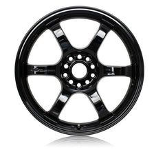 Gram Lights - Gram Lights 57DR 18x8.5 +37 5-100 Glossy Black Wheel - Demon Performance