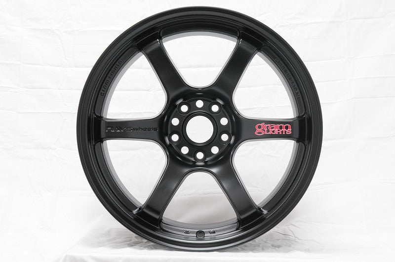 Gram Lights - Gram Lights 57DR 19x9.5 +25 5-114.3 Semi Gloss Black Wheel - Demon Performance