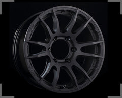 Gram Lights - Gram Lights 57XR-X 17x8 +00 6-139 Black Graphite Wheel - Demon Performance