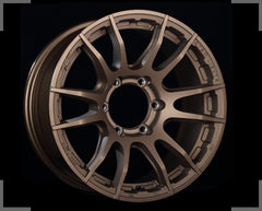 Gram Lights - Gram Lights 57XR-X 17x8 +00 6-139 Dark Bronze Wheel - Demon Performance