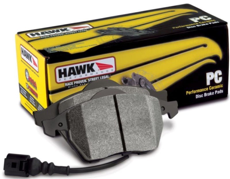 Hawk Performance - Hawk 15 - 18 Porsche Macan Performance Ceramic Rear Brake Pads - Demon Performance