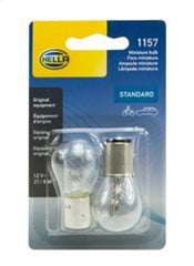 Hella - Hella Bulb 1157 12V 27/8W Ba9S S8 (2) - Demon Performance