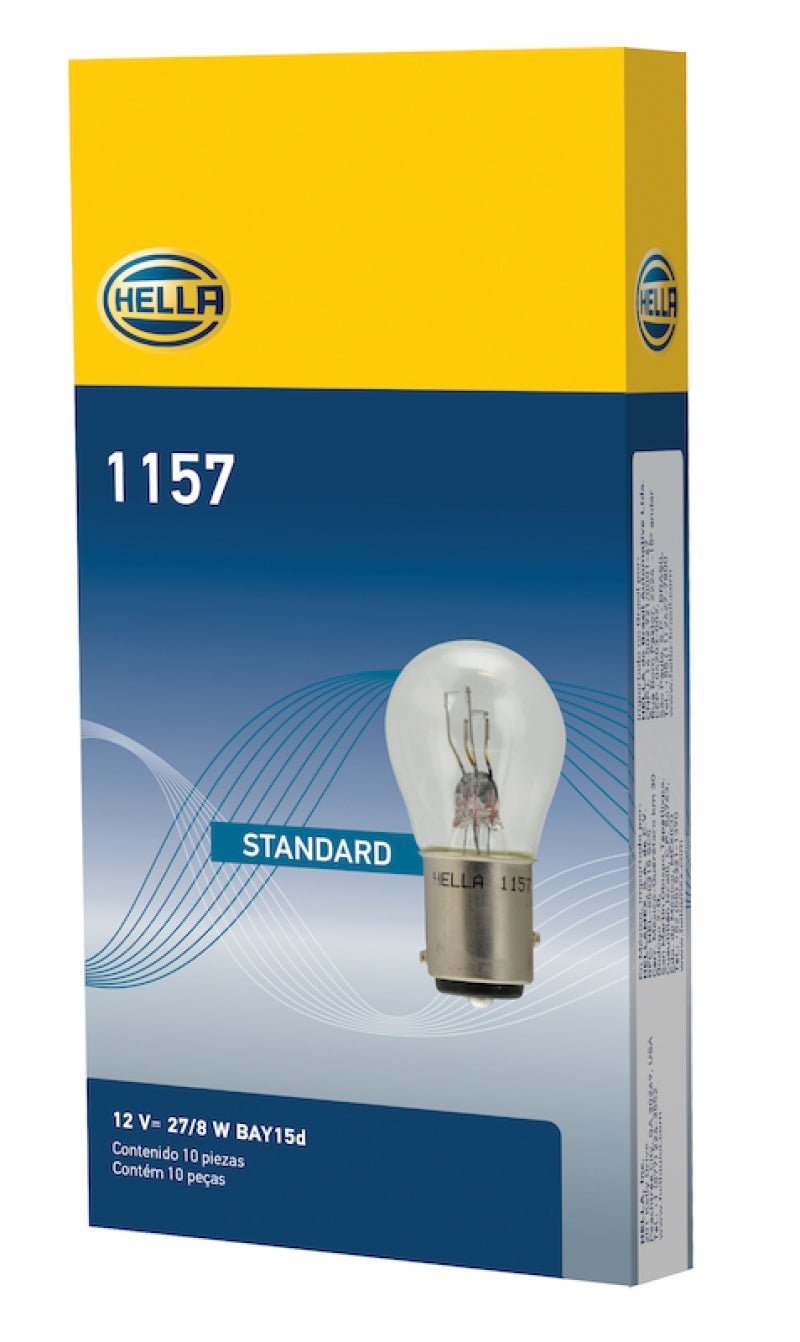 Hella - Hella Bulb 1157 12V 27/8W BAY15d S8 - Demon Performance