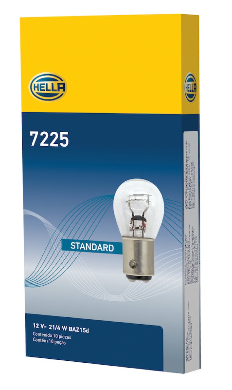 Hella - Hella Bulb 7225 12V 21/4W BAZ15d S8 - Demon Performance