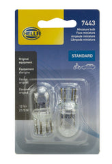 Hella - Hella Bulb 7443 12V 21/5W W3X16Q T65 (2) - Demon Performance