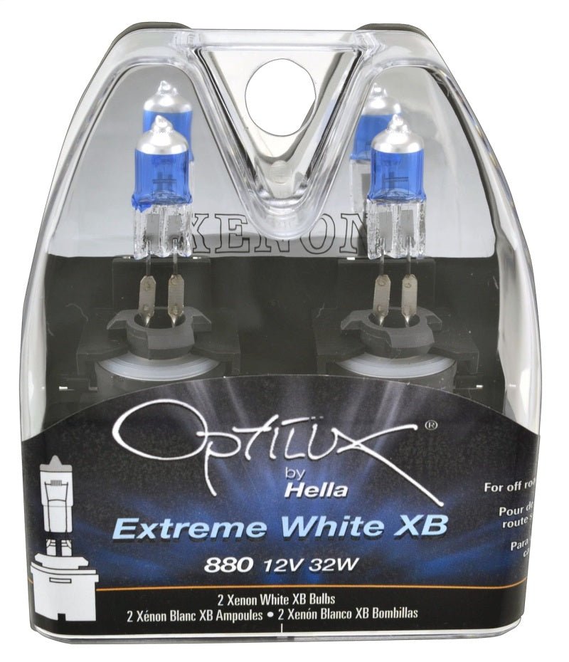 Hella - Hella Bulb 880 12V 32W Xen Wht Xb (2) - Demon Performance