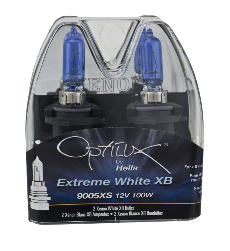 Hella - Hella Bulb 9005XS 12V 100W XEN WHT XB (2) - Demon Performance